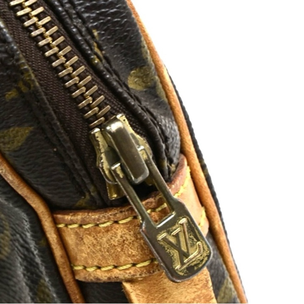 Authentic Louis Vuitton Brown Monogram Marly Crossbody Bag - Picture 7 of 12